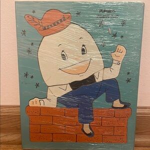 Vintage Playskool Humpty Dumpty Puzzle